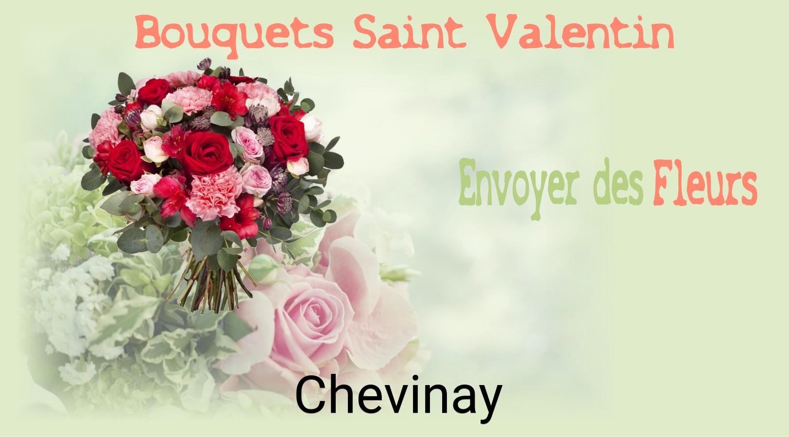 Roses de Saint-Valentin livrées à Chevinay